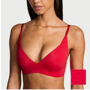 Victoria's Secret - Push-Up Wireless Comfort Lipstick Red Bra